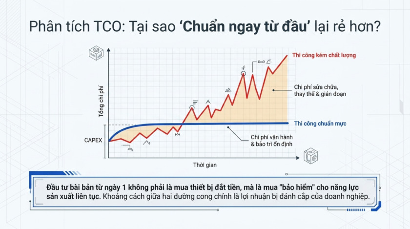 yếu tố quan trọng quyết định hiệu quả và an toàn trong sản xuất